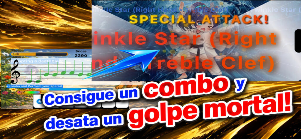 Consigue un combo y desata un golpe fatal