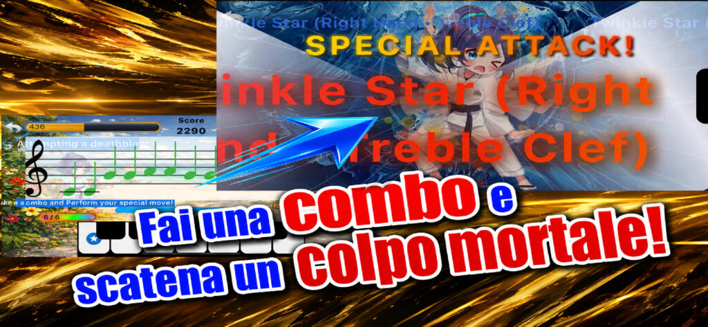 Costruisci una combo e scatena un colpo finale