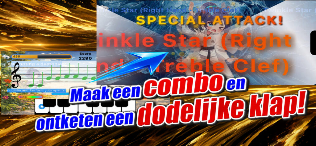 Bouw een combo op en ontketent een dodelijke slag
