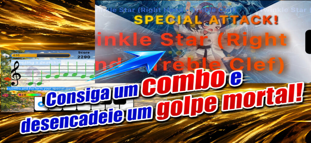 Construa um combo e desencadeie um golpe fatal
