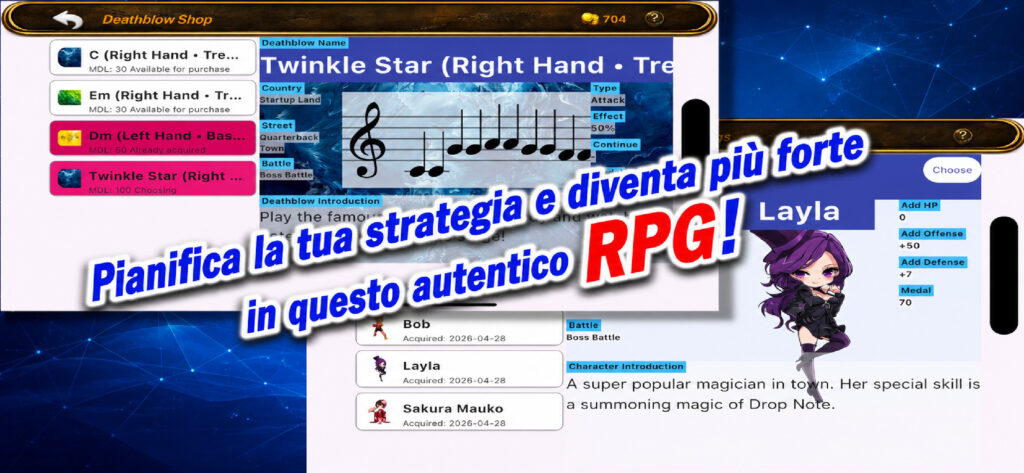 Pianifica la strategia e diventa più forte in un autentico RPG