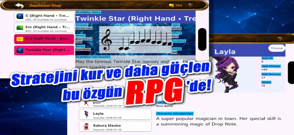 Gerçek bir RPG'de strateji kur ve güçlen