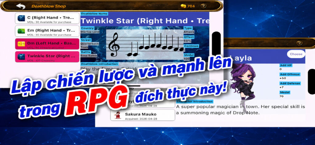 Chiến lược và mạnh mẽ hơn trong RPG thực thụ